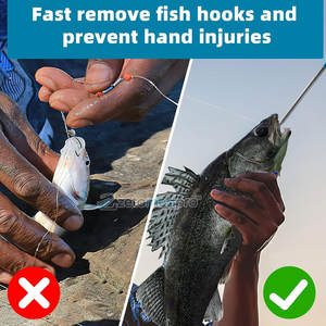Outil d'extraction d'hameçons pour la pêche en eau douce, extracteur d'hameçons portable pour la pêche en eau salée - Product Image 5