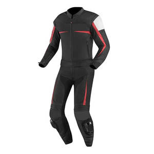 Service OEM/ODM, logo imprimé personnalisé, combinaison de moto en cuir coupe-vent, taille plus, impression personnalisée de couleur et de logo, haute qualité - Product Image 3