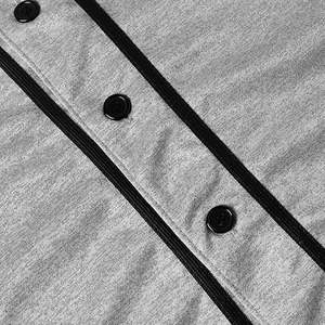 Camisetas de béisbol con botones personalizables para adultos, diseño único, características transpirables, ropa informal de fábrica, ropa de softball - Product Image 5