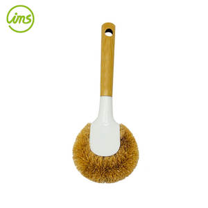 Juego de 5 Cepillos de Limpieza Multiusos para Cocina con Cerdas de Nailon y Soporte de Bambú Ecológico - Product Image 4