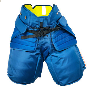 Pantalons de gardien de but de hockey sur glace en gros, faible MOQ, dernier design, prix bas, service OEM, personnalisable - Product Image 1