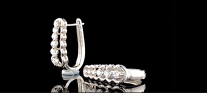 Pendientes de Aro con Diamantes Cultivados en Laboratorio Certificados por SGL de 7.0 CTW, Oro Amarillo Sólido de 14K, Joyería Fina para Bodas y Fiestas - Product Image 3