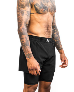 Athlefit, pantalones cortos de entrenamiento BJJ MMA Grappling de primera calidad Unisex, pantalones cortos de lucha personalizados para adultos - Product Image 5