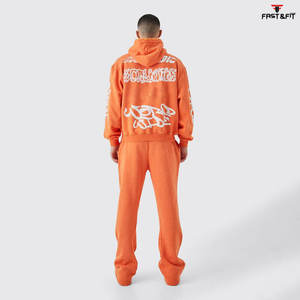 2025 nouveau Design vente chaude meilleurs hommes fabriqués imprimé survêtements de haute qualité en gros 100% coton hommes survêtements - Product Image 2