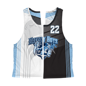 Uniforme de football américain Lacrosse Uniform Set 100% Polyester Shorts Latest Style With Top Quality Sublimation Lacrosse Uniform - Product Image 3