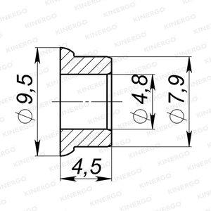 RVRE01-50 Rivet pour Renault / Peugeot DP0 & AL4, Modèle Précoce - Product Image 2