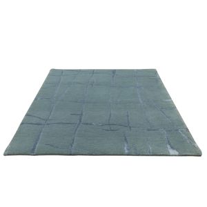 Nouvelle collection de tapis en soie de bambou noués à la main, exquis, motifs abstraits brodés de qualité supérieure, ensembles de tapis élégants pour espace de détente - Product Image 3