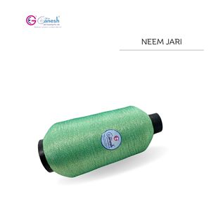 180D Neem Jari Metallic Flora Jari Fil à broder Haute ténacité Lurex Polyester pour tricoter à la main jari - Product Image 1