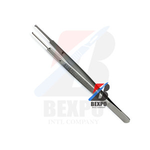 1X2Teeth 16mm Gerald Fórceps Recto Negro Titanio Herramientas manuales dentales Instrumentos quirúrgicos manuales - Product Image 4