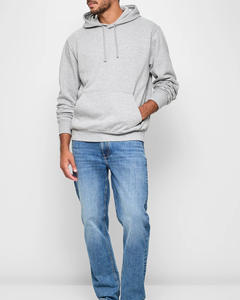 Sudadera con capucha beige para hombre para bordado personalizado e impresión Pedidos a granel para diseños de logotipos personalizados en material de poliéster de algodón suave - Product Image 3