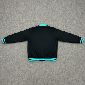 Chaqueta Universitaria de Béisbol para Hombre, Estilo Letterman Vintage, 100% Lana, con Logotipo Bordado Personalizado y Botones a Presión, Hecha a Medida al por Mayor - Product Image 2