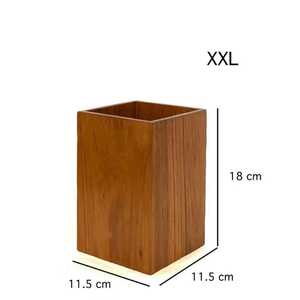 Caja de Almacenamiento Rectangular Hecha a Mano de Madera de Pino con Técnica de Laca, Caja de Juguetes de Madera Plegable, Organización de Oficina, Estilo Americano - Product Image 5