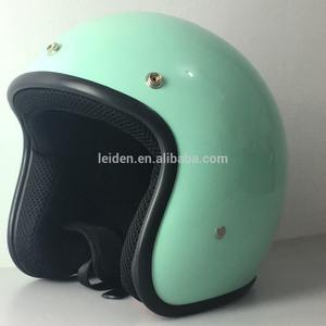Motorcycle Vintage Open Face <strong>Helmet</strong> in DOT - Product Image 2