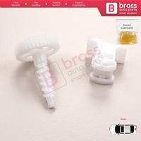 محرك قفل صندوق السيارة الخلفي BDP922-1 مع مجموعة تروس (قطعتان) 1T0827505