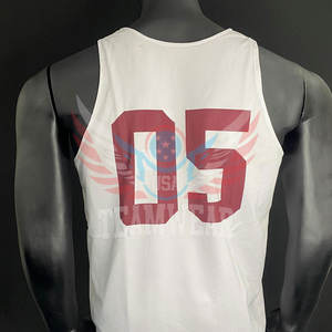 Latest Design Custom Design Good Quality Top Design Basketball Reversible Jersey V Neck Reversible Basketball Jerseys Set - Product Image 6