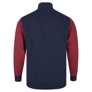 Men's Half Zipper Sweatshirt Custom Streetwear Fashion Knitted Plus Size Hoodie Heavyweight Oversized Blank Unisex Pullover - Product Image 2