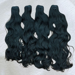 Temple Virgin Remy Indian Human Hair - Raw Machine Weft Hair Bundles Direct from South India Factory Suministro al por mayor - Product Image 3