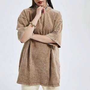 เสื้อยืดผู้ชายน้ำหนักเบา2025ซักด้วยโลโก้ออกแบบได้ตามต้องการ - Product Image 2