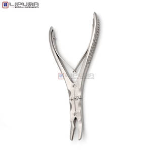 Premium 6 pulgadas ortopédico quirúrgico Beyer hueso Rongeur Acero inoxidable Dental médico instrumento Manual Premium hueso corte acción - Product Image 6