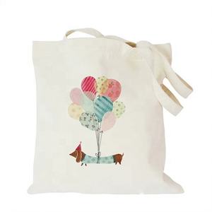 Custom Black Cotton Canvas Tote Bag Large <b>Eco</b>-Friendly Recycled Foldable Shopping Bag for Women with Logo and <b>Dot</b> Pattern - Product Image 4