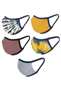 OEM หน้ากากผ้าฝ้ายใช้ได้ทั้งชายและหญิงหน้ากากปาร์ตี้ฮาโลวีนทันสมัยระบายอากาศได้ดีซักได้หน้ากากผูกแม่เหล็กพิมพ์ออกแบบได้อย่างรวดเร็วสำหรับผู้ใหญ่ - Product Image 6