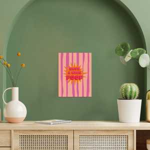 Impresión Artística de una Hermosa Popó para Decoración de Pared - Product Image 2