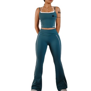 Conjunto de Yoga para Mujer, Ropa Deportiva para Gimnasio, Conjunto de Yoga Transpirable para Mujer 2026 - Product Image 1