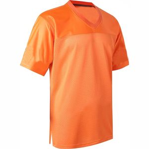 Vente en gros de maillot de rugby à manches courtes de haute qualité maillot de football américain en maille grande taille maillot de football américain - Product Image 1