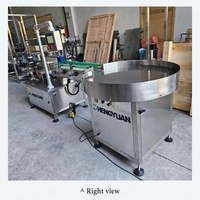 Machine d'étiquetage automatique à écran tactile haute précision HYTB1-150B pour bouteilles en métal/verre