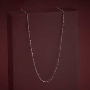92.5 Silver <b>Rope</b> <b>Chain</b>-18k Gold Religious Ball Shape Gold Plated - Product Image 1