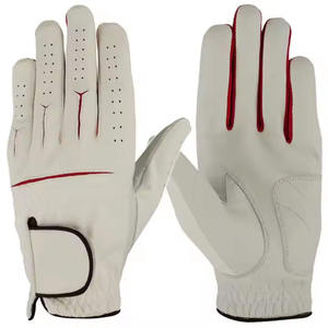 Guantes de golf de calidad superior Hombres Logotipo personalizado Pro Golfers Hombres Zurdo Durable Cabretta Guante de golf de cuero para la venta - Product Image 6