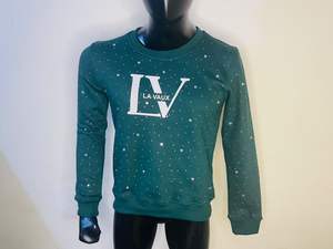 Sweat-shirt à capuche personnalisé en cristal, sweat-shirt à capuche avec strass, sweat-shirt à fermeture éclair avec strass, sweat-shirt premium pour hommes - Product Image 6