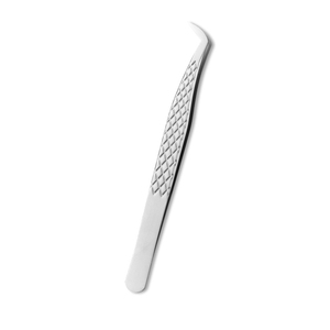 H N/Punta de fibra al por mayor Volumen 45 Pinzas de pestañas de 90 grados Pinzas de alta calidad Pinzas de extensión de pestañas de metal - Product Image 5