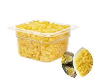 SPECIALE AANBIEDING Vietnam Productie Premium Kwaliteit Zoete Geconserveerde Ananasballetjes 580ml met Sirop