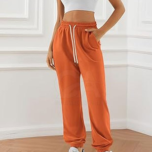 Precio razonable Crea tus propios pantalones Streetwear Casual Mujer Pantalones de mujer de gran tamaño personalizados - Product Image 5