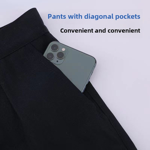 Vêtements de travail en coton résistant à l'huile et à double bandes réfléchissantes pour hommes - Product Image 5