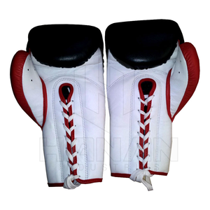 Guantes de cuero PU transpirables ligeros profesionales OEM para entrenamiento logotipo de diseño personalizado para deportes - Product Image 2
