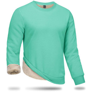 Men's Custom 100% Cotton Sweatshirt O-Neck Full Sleeve Slim Fit Breathable 300-350 GSM Embossed Printing Embroidered Fashion - Product Image 1