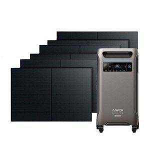 ชุดเครื่องกำเนิดไฟฟ้าพลังงานแสงอาทิตย์ SOLIX F3800 Plus ลดราคาพิเศษจากโรงงาน แผงโซลาร์เซลล์แบบแข็ง 6x 440W 3840 วัตต์ชั่วโมง แบตเตอรี่ 2048WH MPPT Pure - Product Image 3