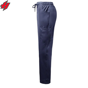 Vente en gros 100% coton denim personnalisé à la mode extensible uniformes médicaux ensembles d'uniformes d'hôpital pour les infirmières et les médecins - Product Image 6