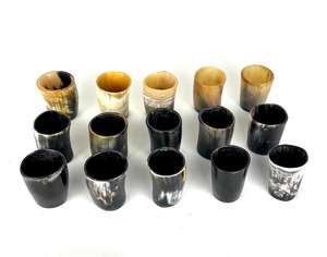 Nuevo Vaso Tradicional Vikingo de Cuerno, Grabado, para Beber, Precio Bajo, Hecho a Mano, Impermeable, Obra de Arte Coleccionable, Vaso de Cuerno Natural - Product Image 3