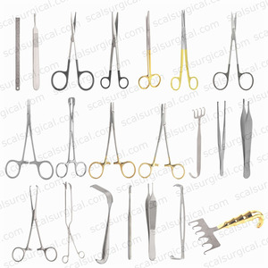 Ensemble de chirurgie abdominale de haute garde de 22 pièces, Instruments chirurgicaux de chirurgie d'abdominoplastie Chirurgie plastique - Product Image 4
