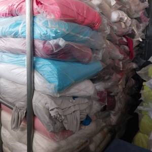 ผ้าคอตตอนถักสต็อกผ้าฝ้ายทำจากเกาหลีผ้าฝ้ายถักแบบเรียบ - Product Image 4