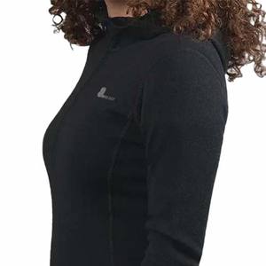 Sweat à capuche zippé personnalisé teint uni de meilleure qualité pour les femmes Look vintage Surdimensionné Polyester Coton Décontracté Hiver - Product Image 6