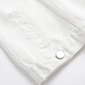 เสื้อกั๊กยีนส์คุณภาพสูงของผู้ชายเสื้อระบายอากาศได้ดีแฟชั่นลำลองสไตล์พลัสไซส์ตรงจากการผลิตในปากีสถาน - Product Image 6