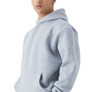 Sudadera con capucha personalizada con lavado ácido, estampada, para hombre, holgada, de alta calidad, informal, transpirable y ligera 2026 - Product Image 3