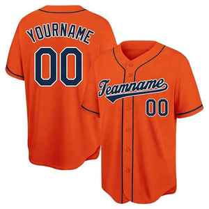 Vente en gros de maillots de baseball personnalisés de haute qualité maillots de sport imprimés par transfert de chaleur maillots de softball pour équipes 100% polyester - Product Image 3