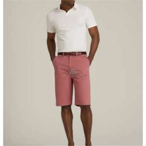Short en coton de conception classique pour hommes avec personnalisation complète short d'été de haute qualité pour hommes avec poches - Product Image 3