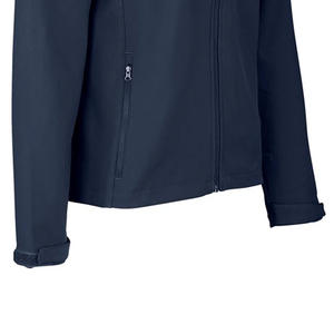 Veste Softshell à Capuche pour la Randonnée en Plein Air Personnalisée avec Poches Latérales à Fermeture Éclair Vente en Gros Meilleure Qualité Veste Softshell Coupe-Vent pour Hommes - Product Image 6