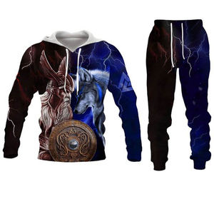 Traje de chándal personalizado para hombre, chándal con rayas laterales, varios colores, para correr, novedad, venta al por mayor - Product Image 4